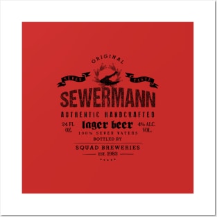 Sewerman Posters and Art